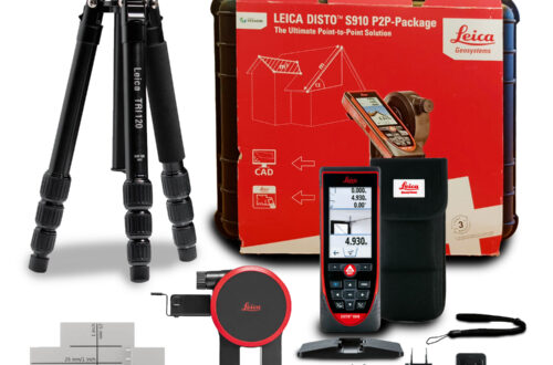 Imagen Leica DISTO S910 P2P + Adaptador + trípode + Tablilla de puntería