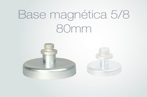 Imagen Base Magnética con rosca 5/8″ 80mm
