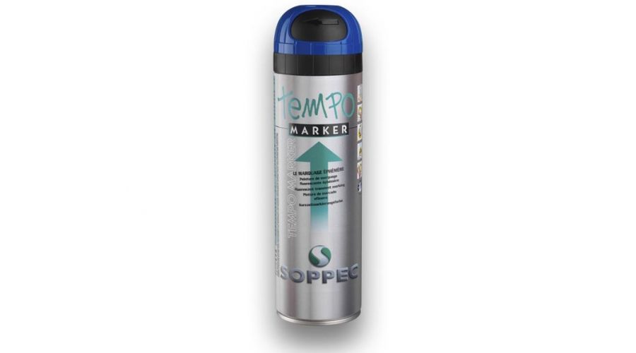 Video Spray de pintura efímero Azul