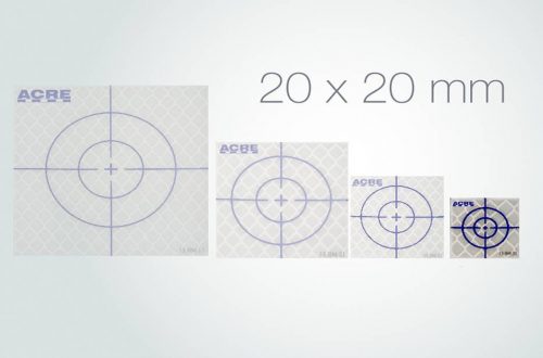 Imagen Dianas reflectantes adhesivas 2×2