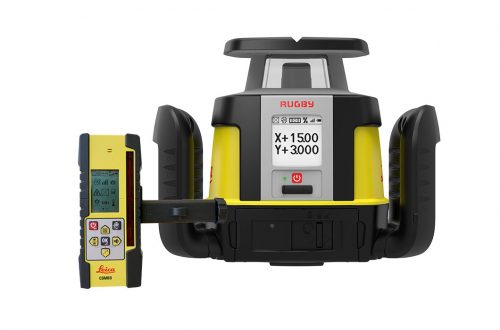 Imagen Nivel láser Leica Rugby CLA-CLX500 con receptor CLC COMBO