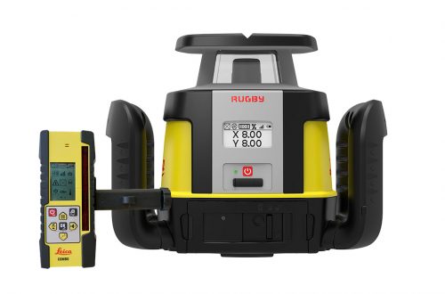 Imagen Nivel láser Leica Rugby CLH con receptor Versión básica (Horizontal)