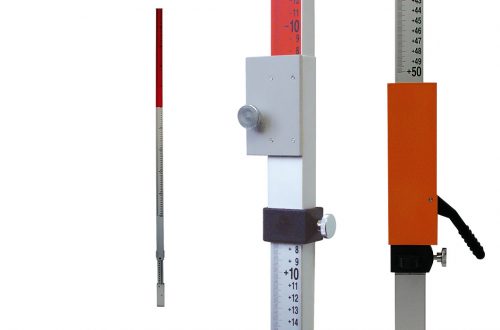 Imagen Mira flexi NEDO para niveles láser con adaptador de palanca y funda