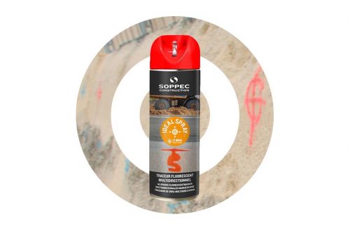 Imagen Spray de pintura IDEAL 360º Rojo