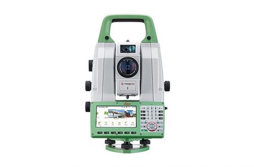 Imagen Estación Total Leica Nova MS60 con escaneo láser 3D