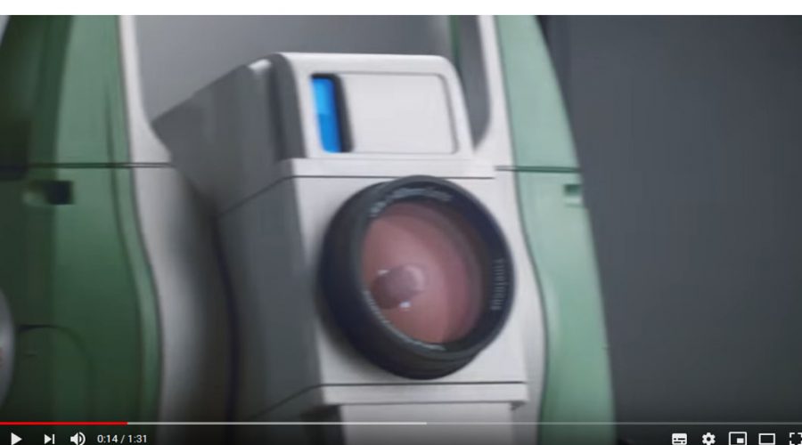 Video Estación Total Leica Flexline TS10