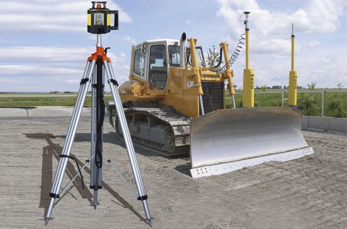 Imagen Trípode de manivela pesado NEDO control de maquinaria (1.18- 3.10m)