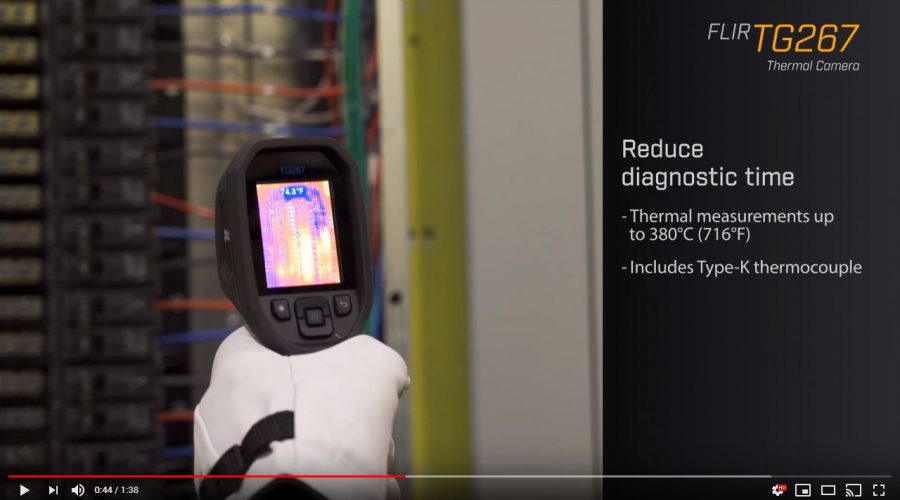 Video Cámara termográfica FLIR TG267