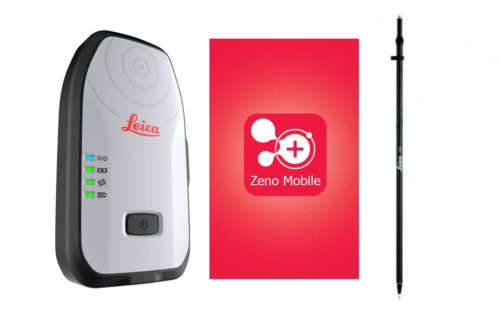 Imagen Pack: Antena FLX100 + Jalón + Zeno Mobile Pro.