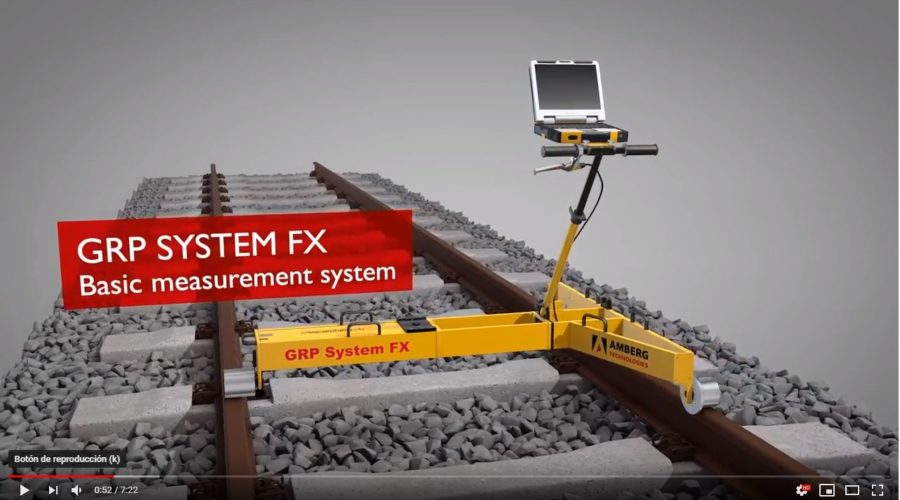 Video Carros de vías inercial IMS AMBERG RAIL
