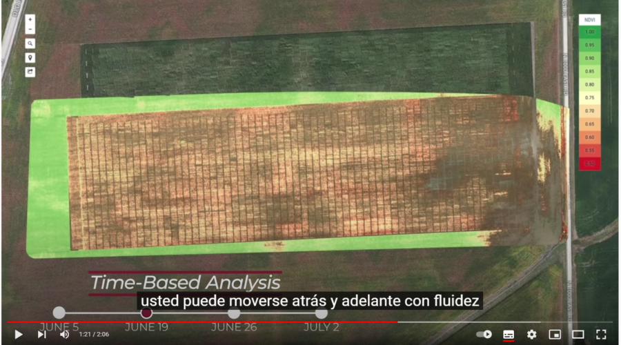 Video Cámara multiespectral RedEdge-P