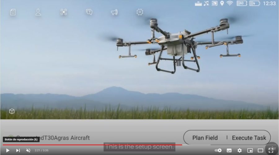 Video Aplicación DJI SmartFarm