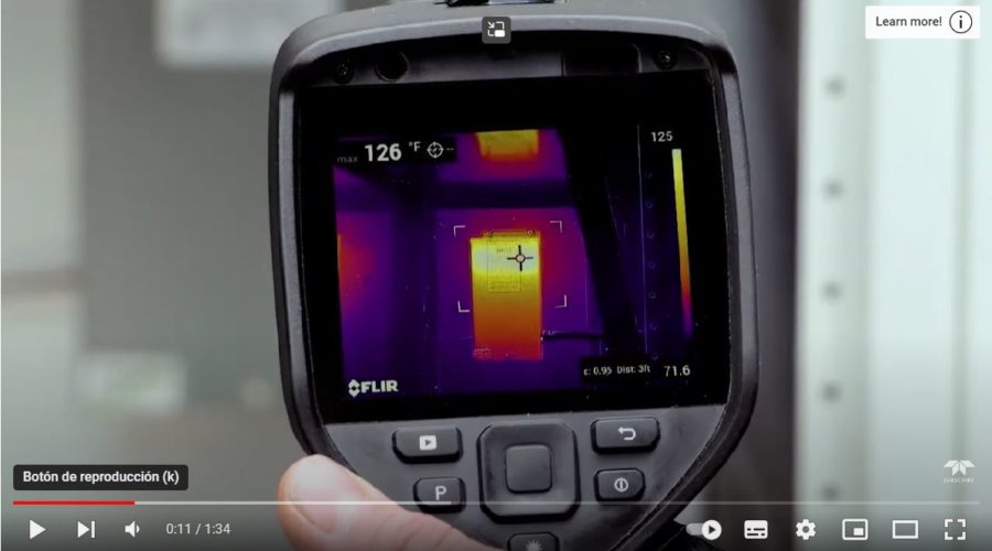 Video Cámara termográfica FLIR E52
